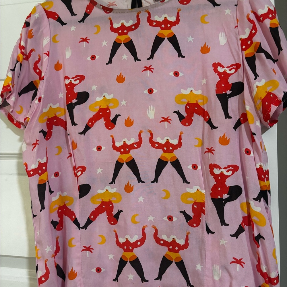 Nooworks Multicolor Graphic Top